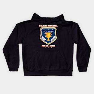 Walking football Kids Hoodie